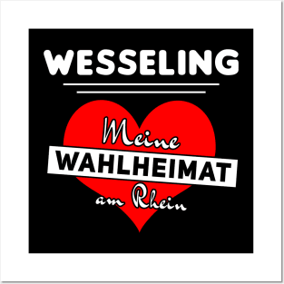 Wesseling Wahlheimat Rhein Posters and Art
